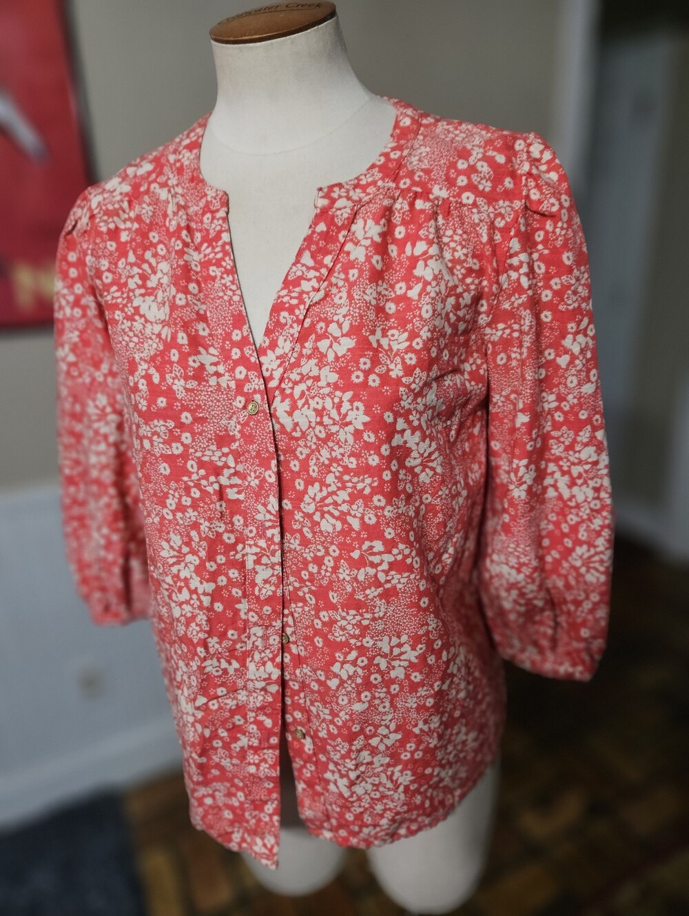 Knox Rose Floral Top XS